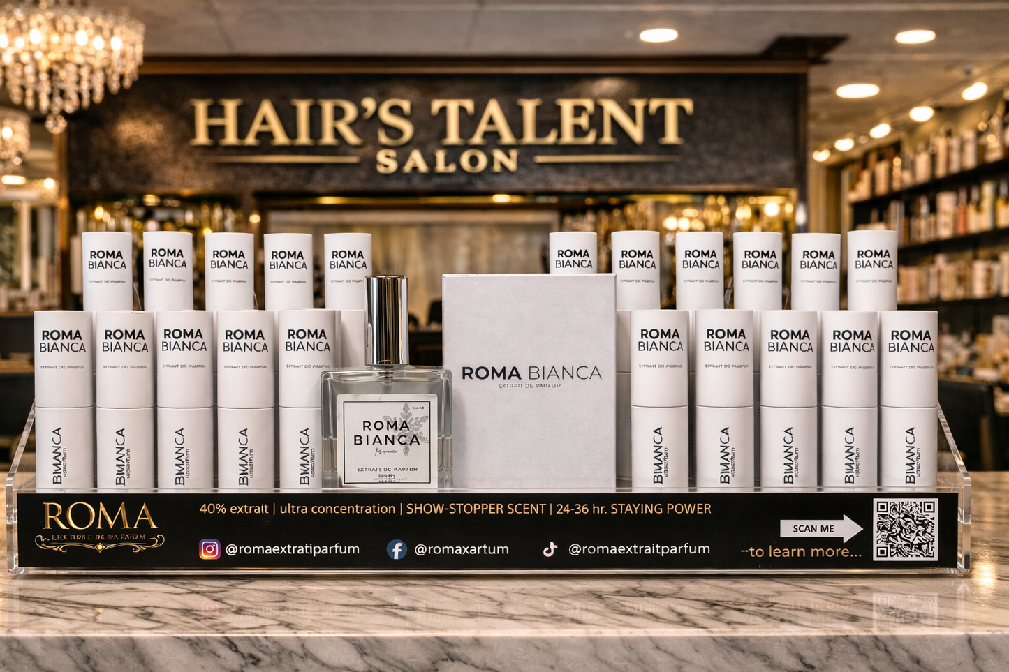 Roma Parfum 8mL Travel Atomizer | High Concentration | Luxury Longevity